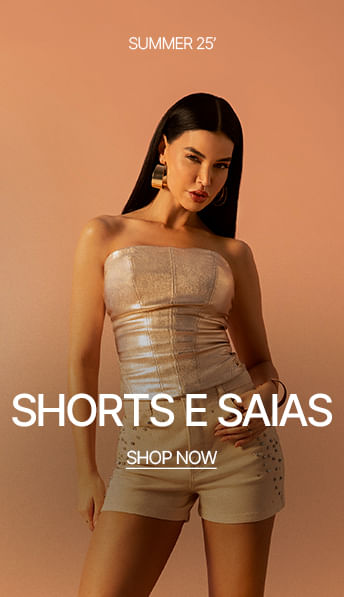 Banner Shorts e Saias
